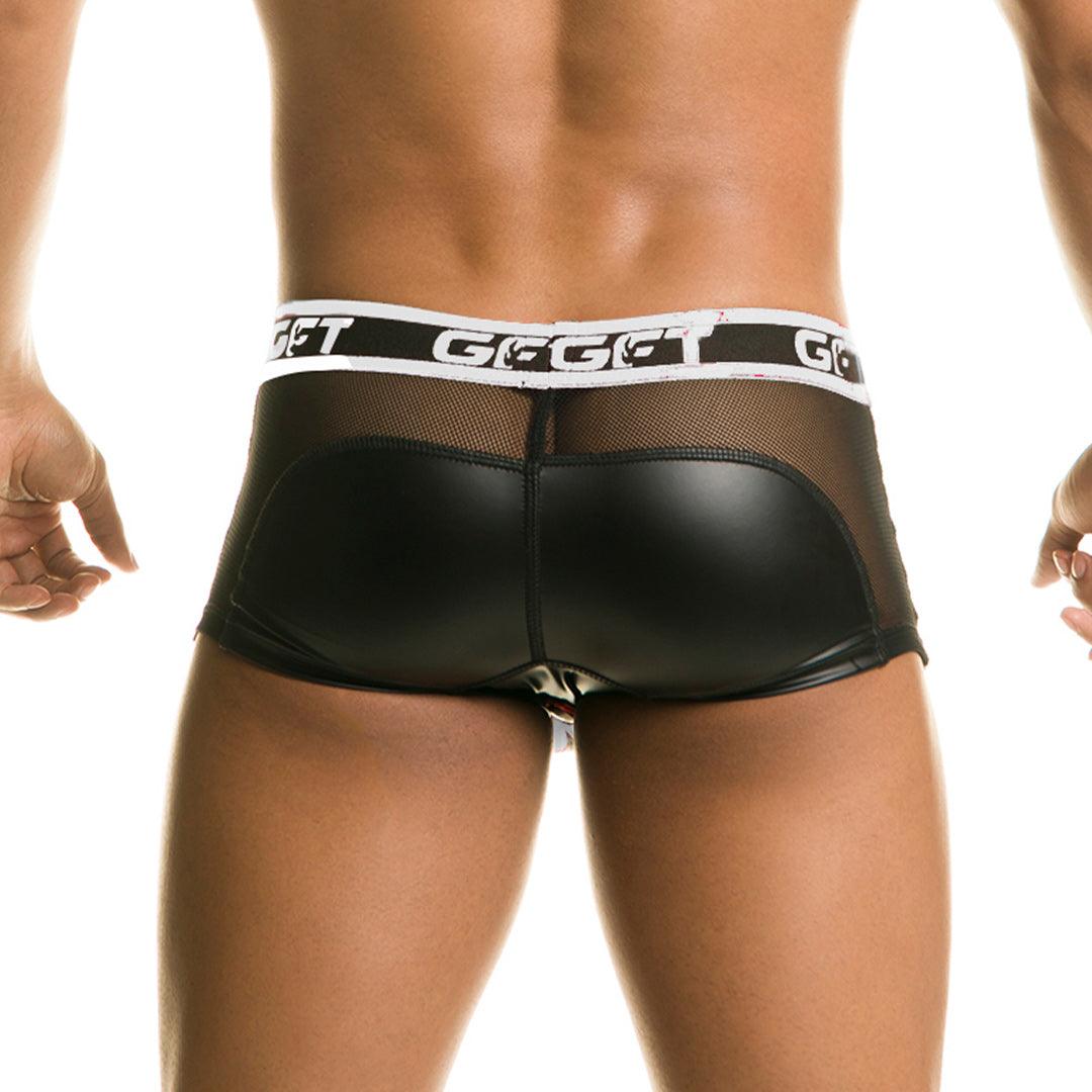 1 FETICHE WHITE TRUNK ZIPPER - Gigo Underwear & MensWear