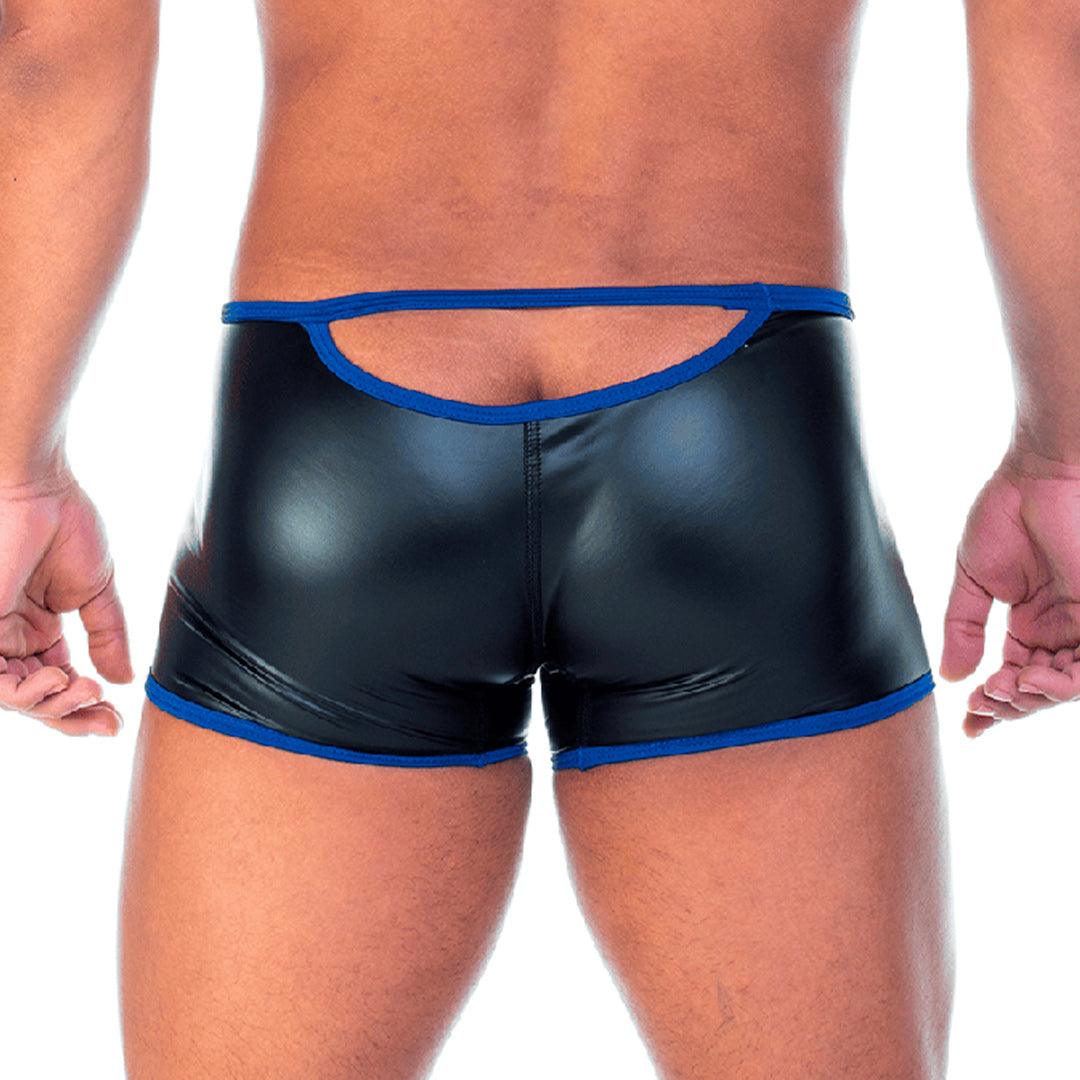 2 FETICHE BLUE ZIPPER TRUNK - Gigo Underwear & MensWear