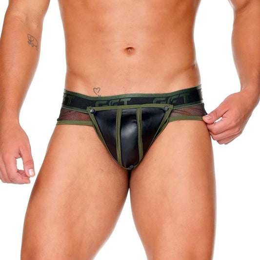 FETISH GREEN BRIEF - Gigo Underwear & MensWear