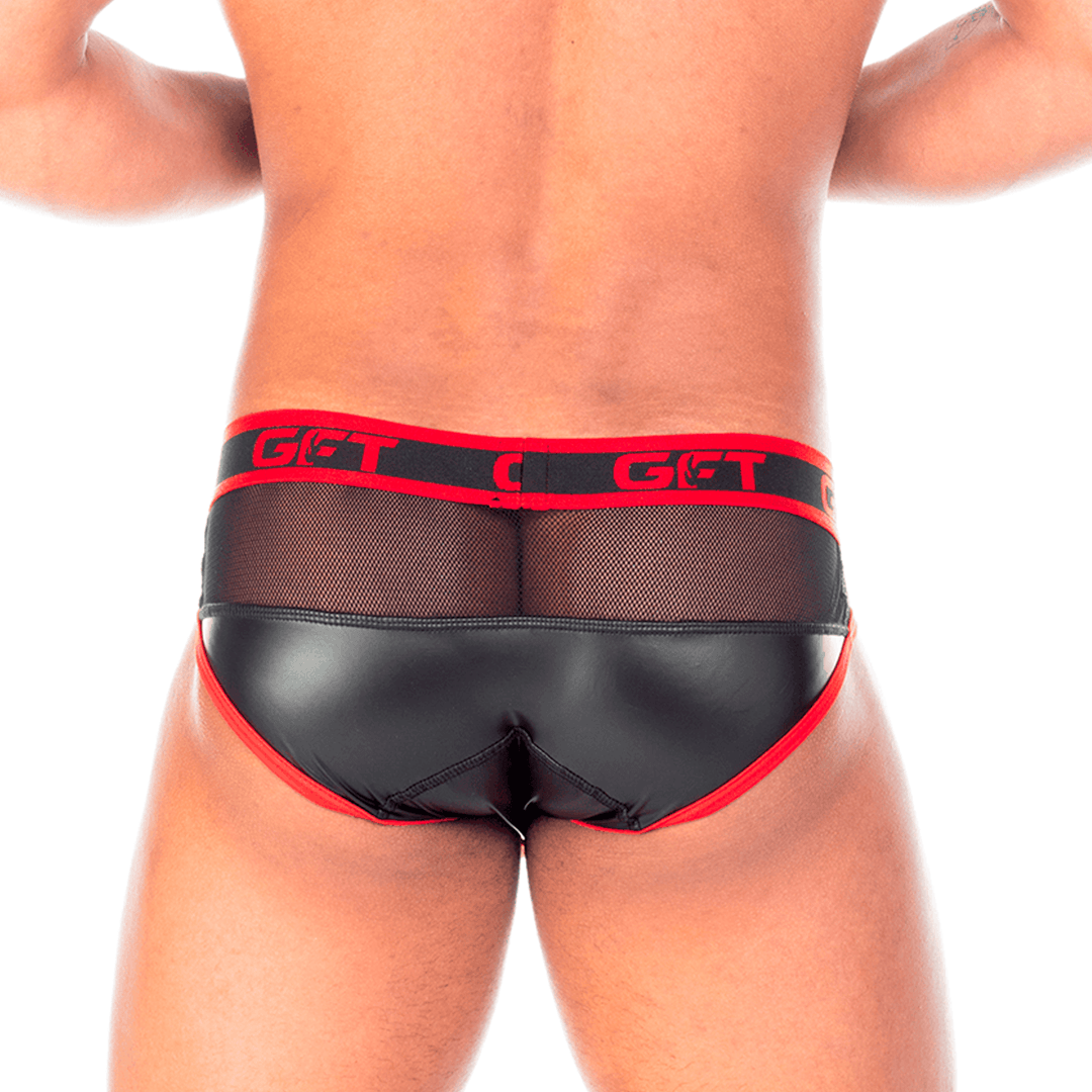 2 FETICHE RED BRIEF - Gigo Underwear & MensWear