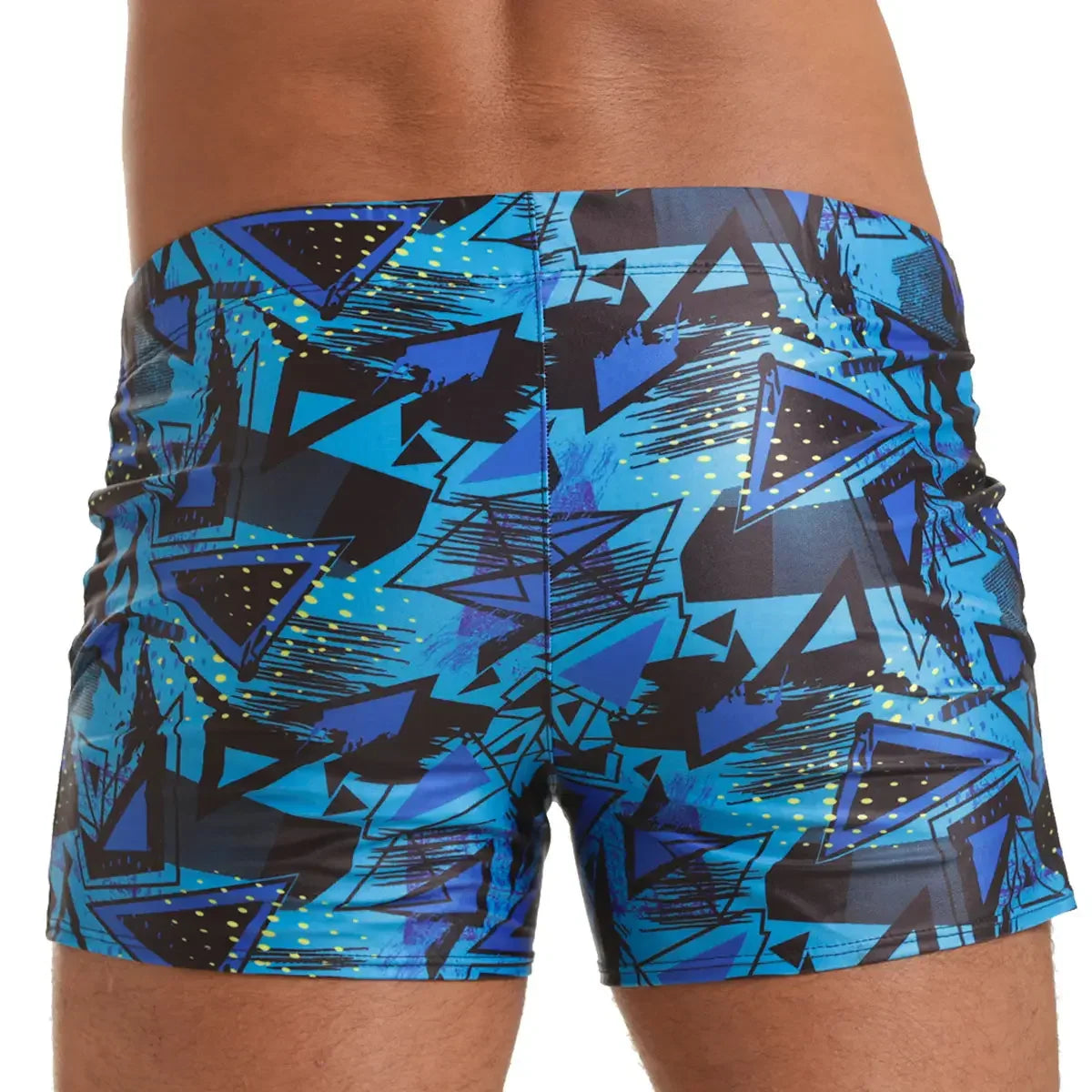 Abstract Beachwear on model by Gigo Underwear