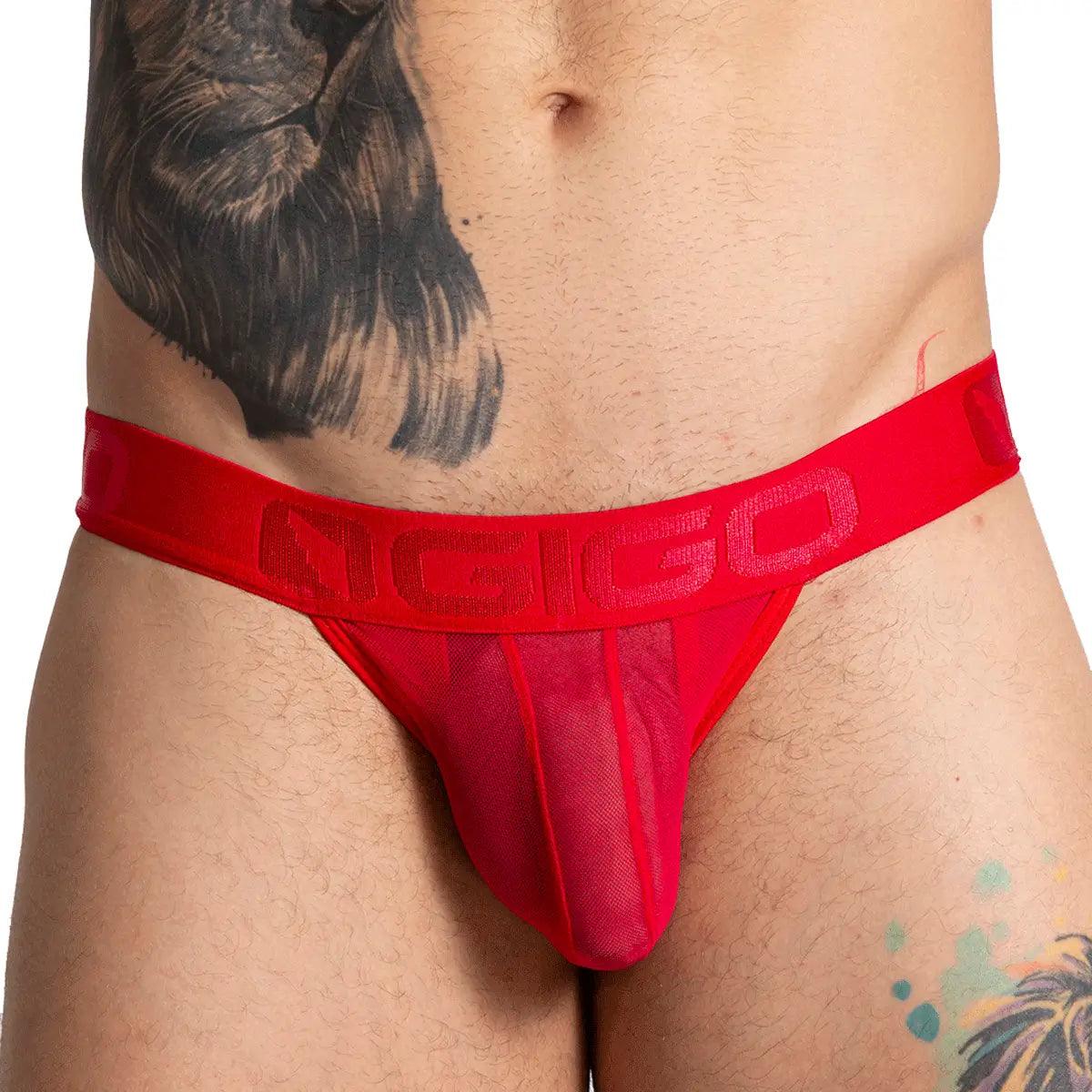 BAHIA RED BRIEF - Gigo Underwear & MensWear