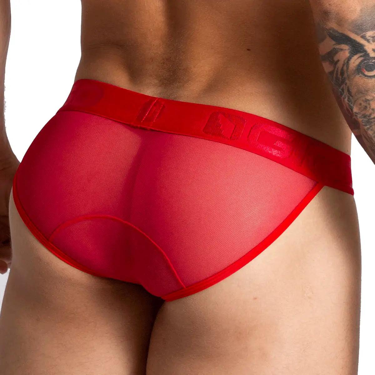 BAHIA RED BRIEF - Gigo Underwear & MensWear