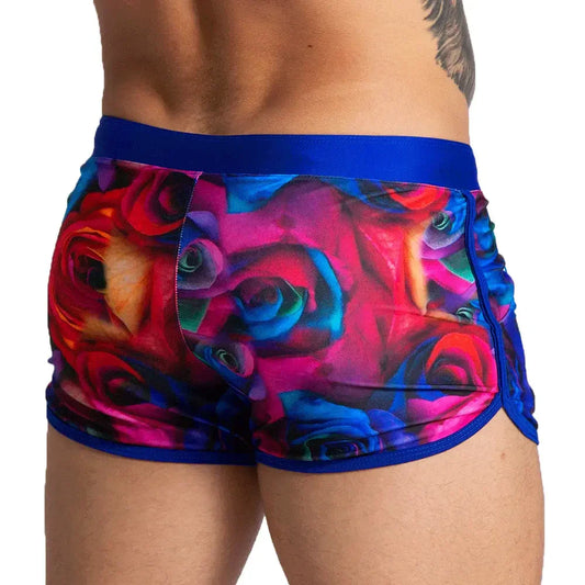 Carnations Beachwear front view by Gigo Underwear