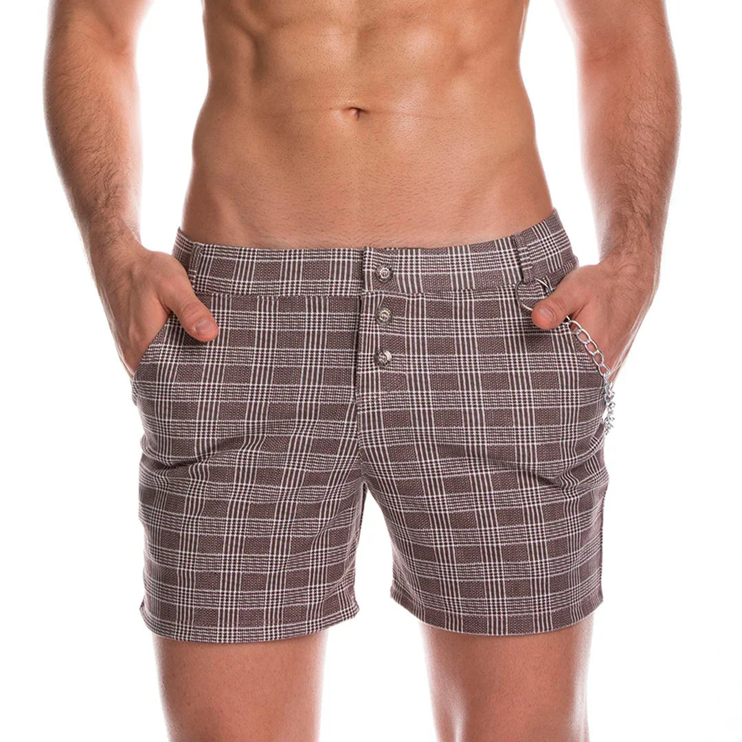 Casual Brown Short by Gigo Underwear