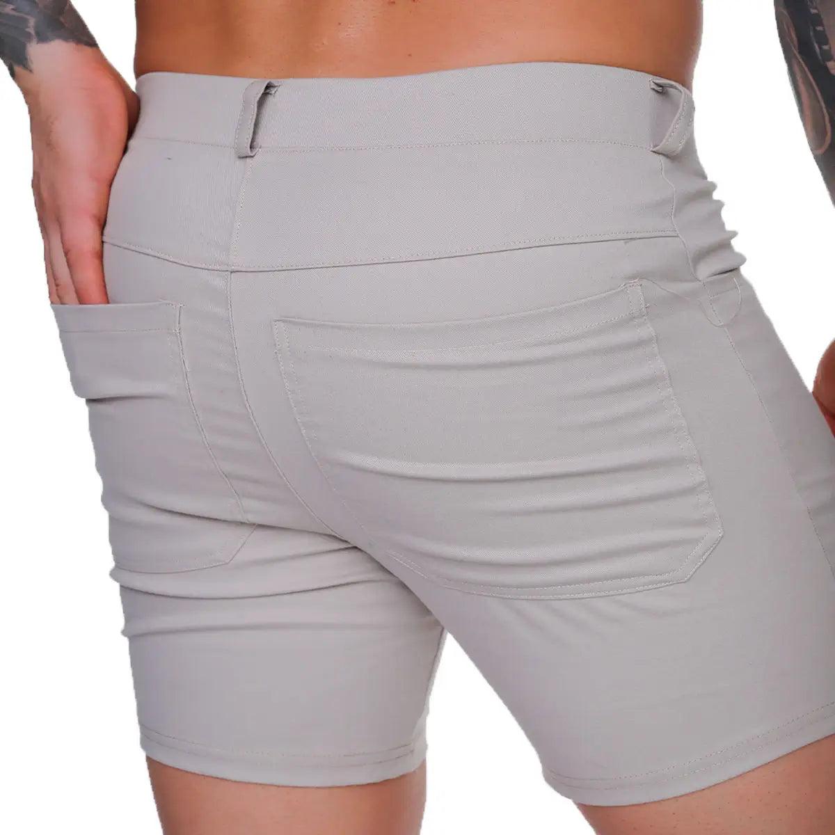 CLASSIC FOREVER BEIGE SHORT - Gigo Underwear & MensWear