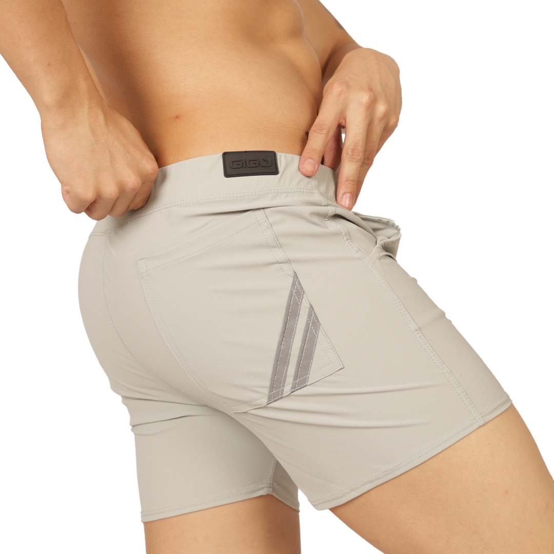 CLUB GRAY SHORT - Gigo Underwear & MensWear