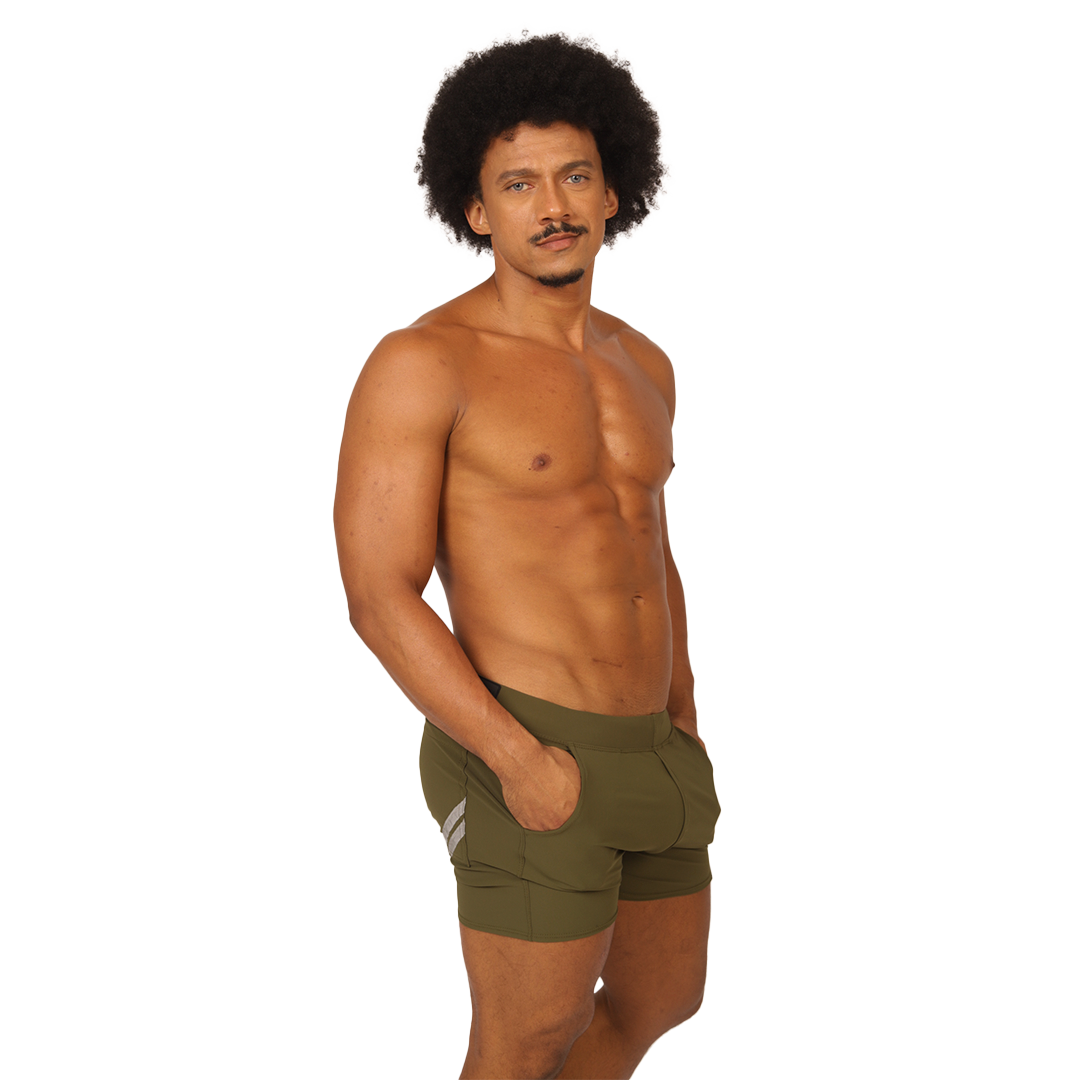 CLUB GREEN SHORT - Gigo Underwear New Collection