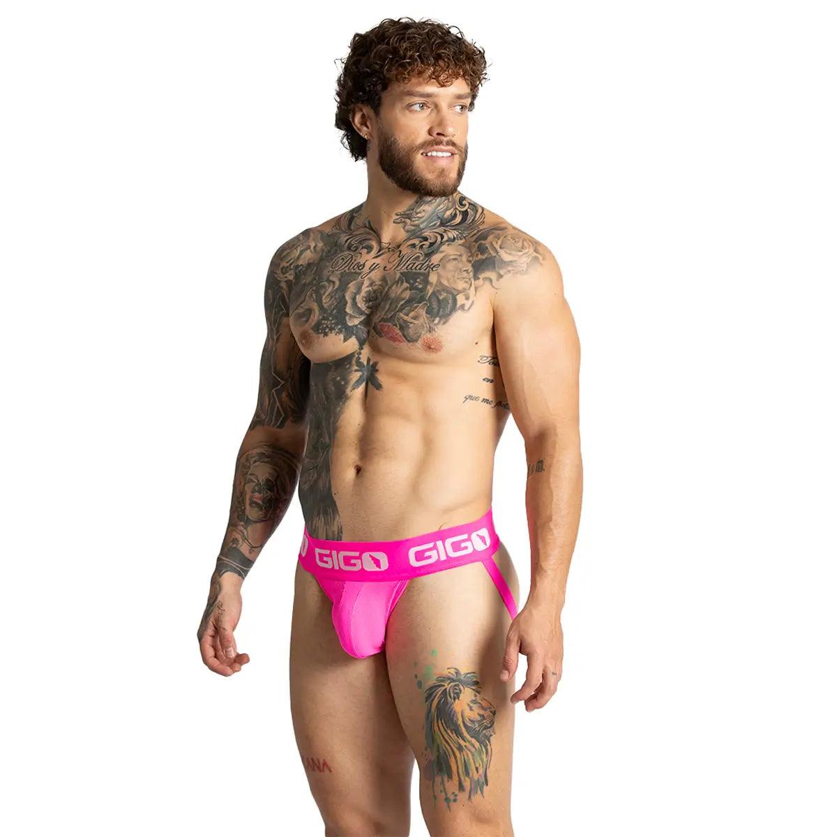 COLORS FUCSHIA JOCK - Gigo Underwear & MensWear
