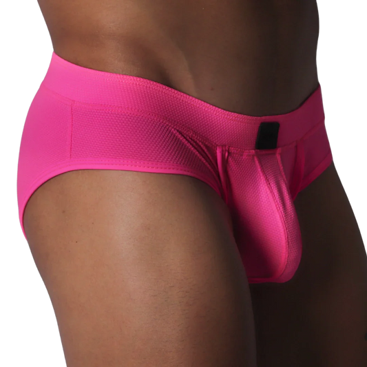Cookie Fuchsia Brief front view by Gigo Underwear