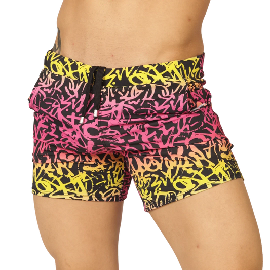 Crazy Beachwear front view by Gigo Underwear