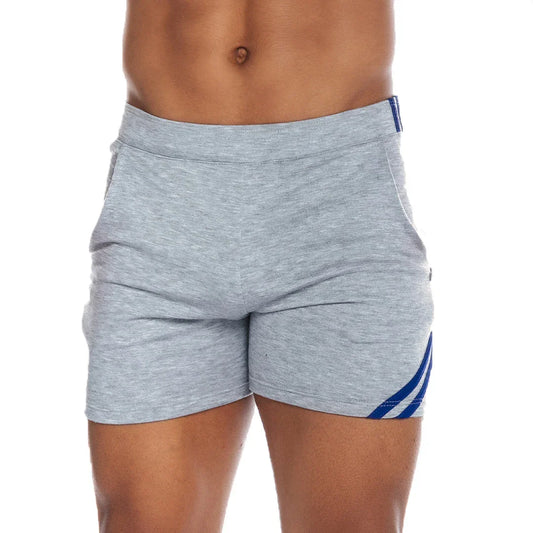 Energy Gray Short front view by Gigo Underwear