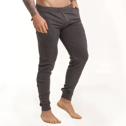 Casual Gray Sportpants front view by Gigo Underwear