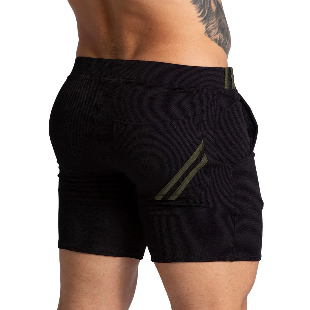 F Fetish Green Short back view by Gigo Underwear