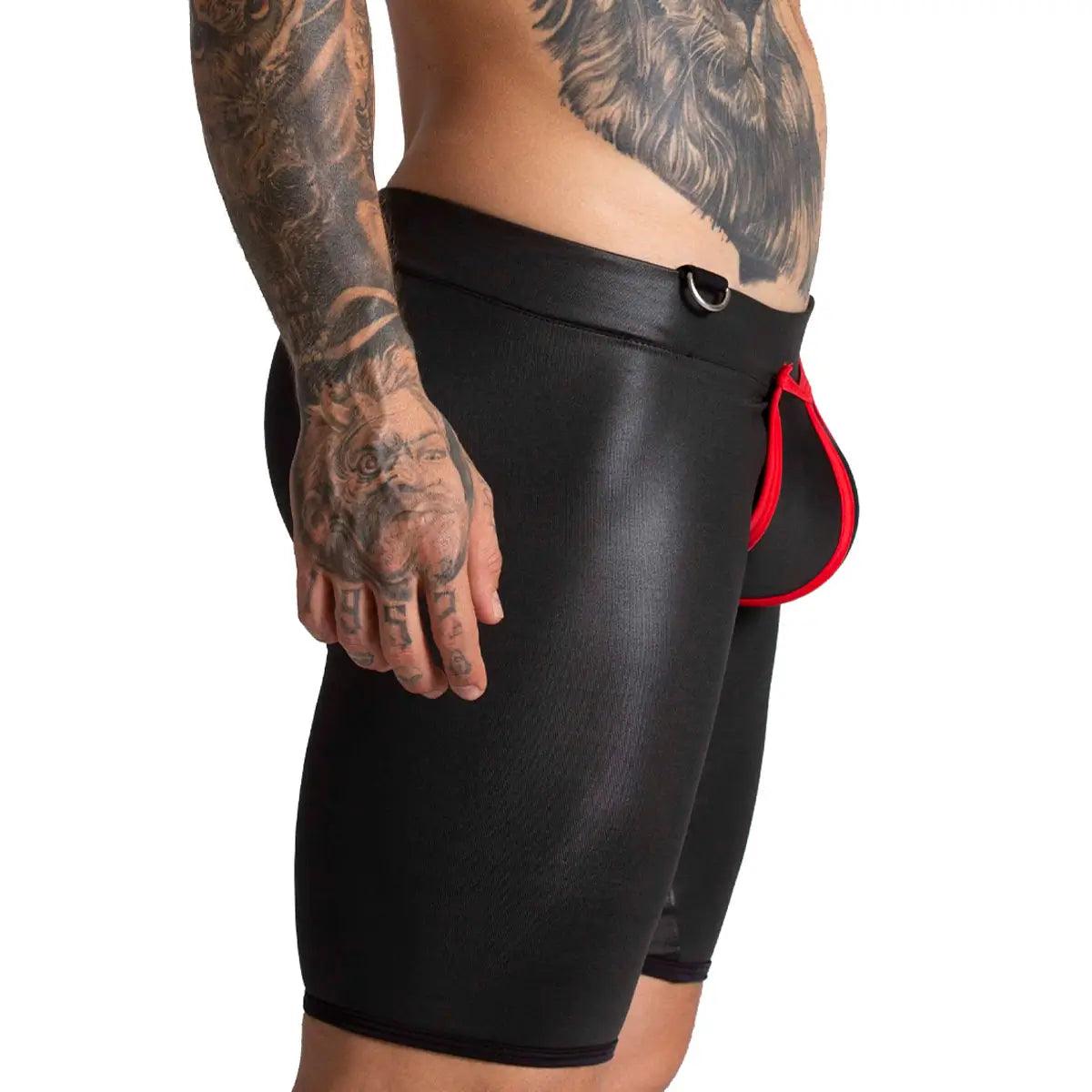 F FETISH RED TRUNK LONG - Gigo Underwear & MensWear