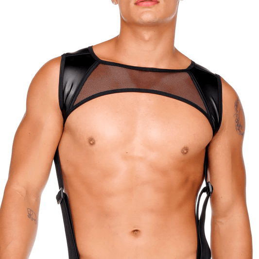 FETISH BLACK HARNESS - Gigo Underwear & MensWear