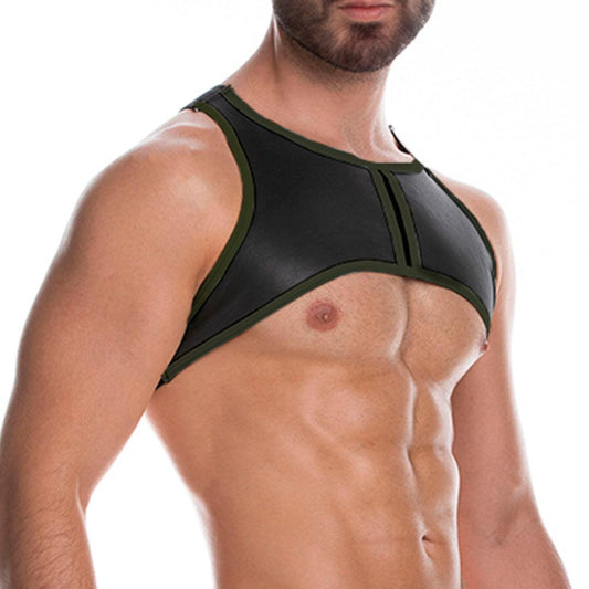 FETICHE GREEN HARNESS - Gigo Underwear & MensWear