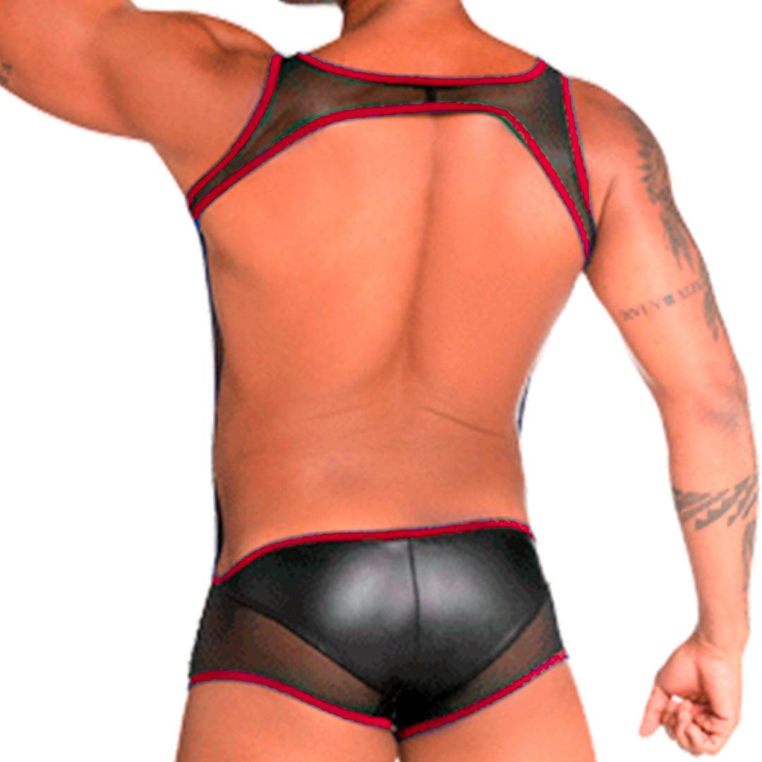 FETICHE RED SINGLET - Gigo Underwear & MensWear