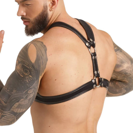 Fetish Harness front view by Gigo Underwear