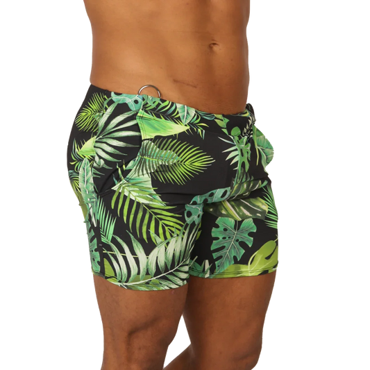 Forest Beachwear front view by Gigo Underwear