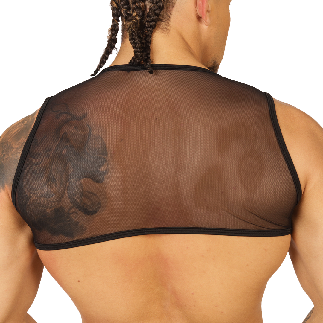FOREST VEST HARNESS - Men's Fetish Harness with Bold Design