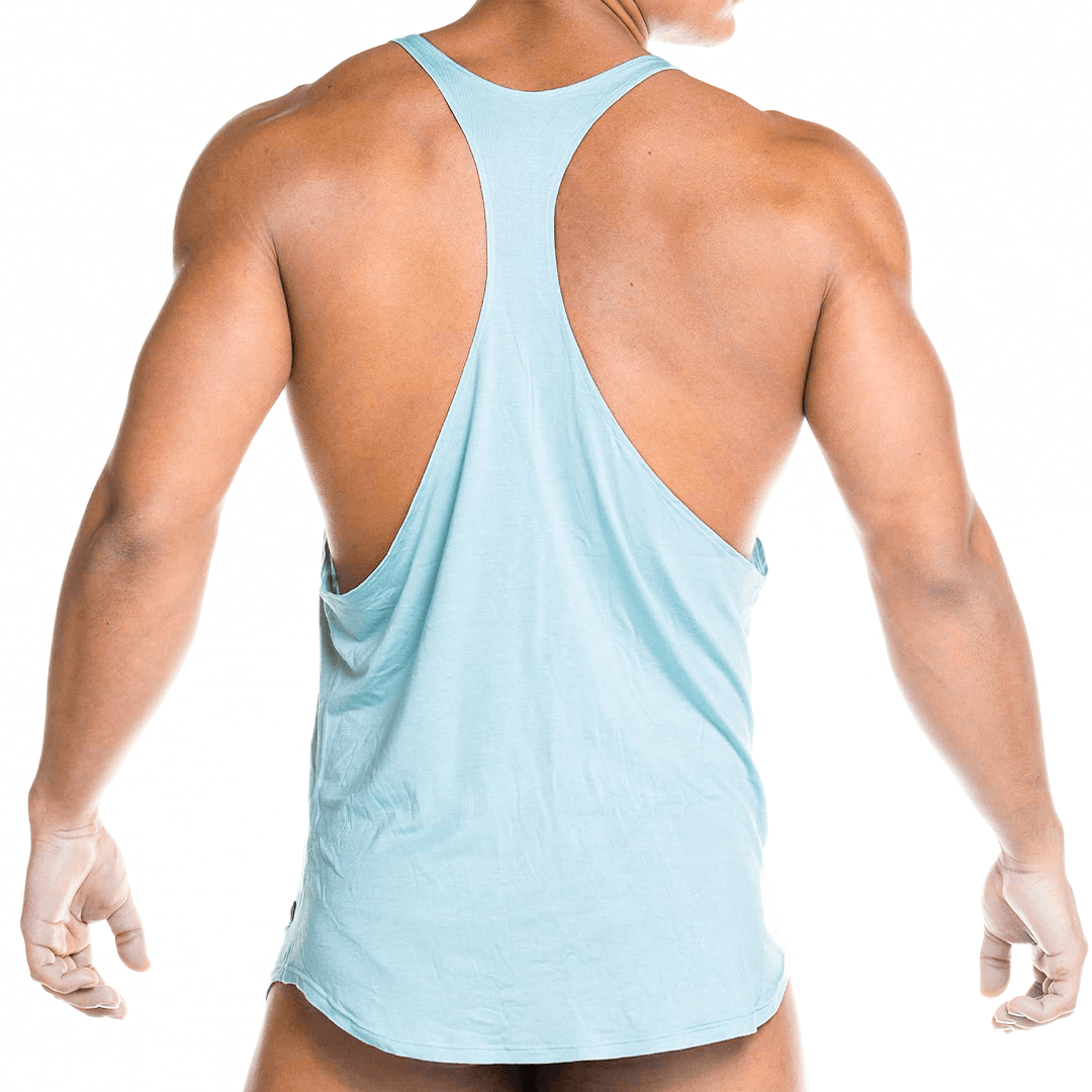 FOREVER BLUE LIGTH TANK - Gigo Underwear & MensWear