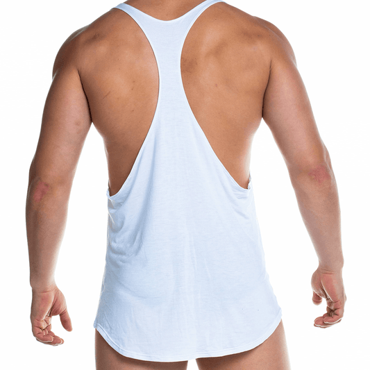 FOREVER WHITE TANK - Gigo Underwear & MensWear