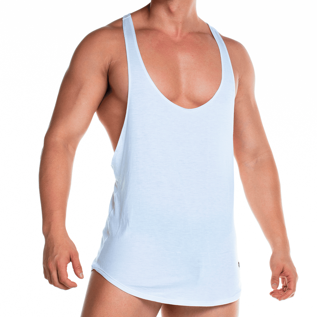 FOREVER WHITE TANK - Gigo Underwear & MensWear
