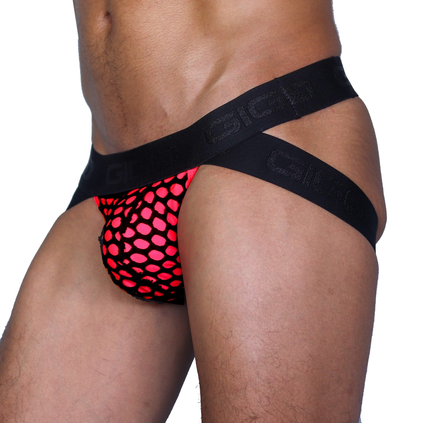 FRESH FUCHSIA JOCKSTRAP - Sexy Men's Jockstrap with Contrast Waistband