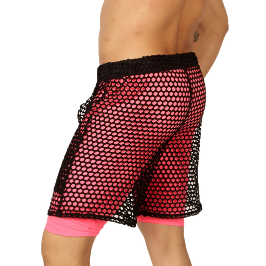 Fresh Fuchsia Short front view by Gigo Underwear