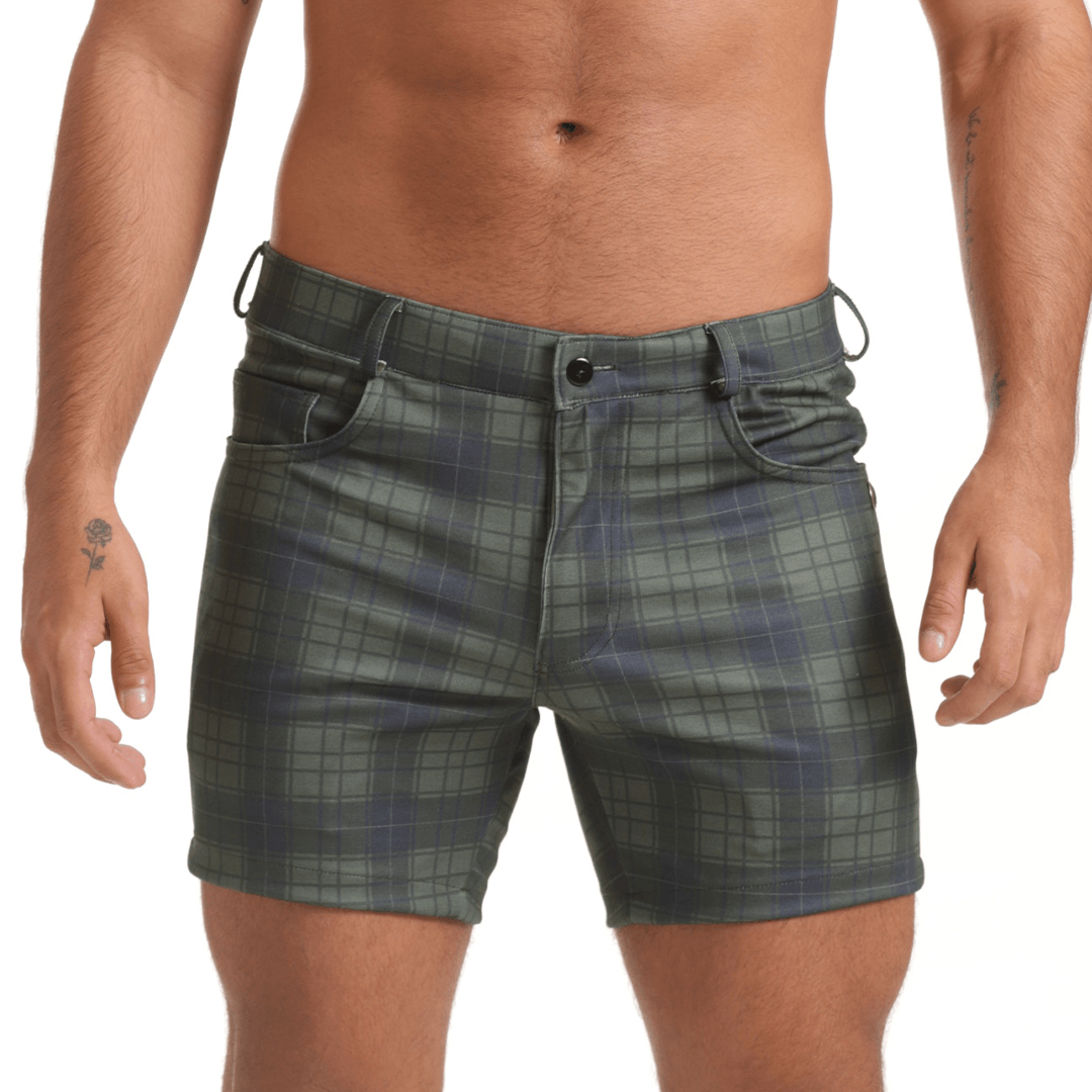 HARVARD GREEN SHORT - Gigo Underwear & MensWear