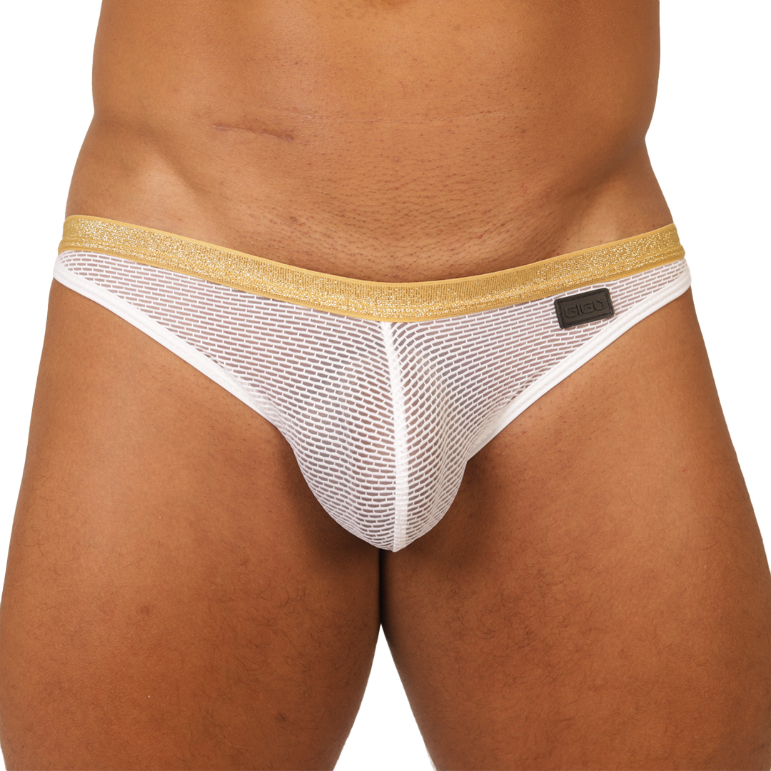 HIT WHITE JOCKSTRAP - Sexy Men's Jockstrap with Contrast Waistband