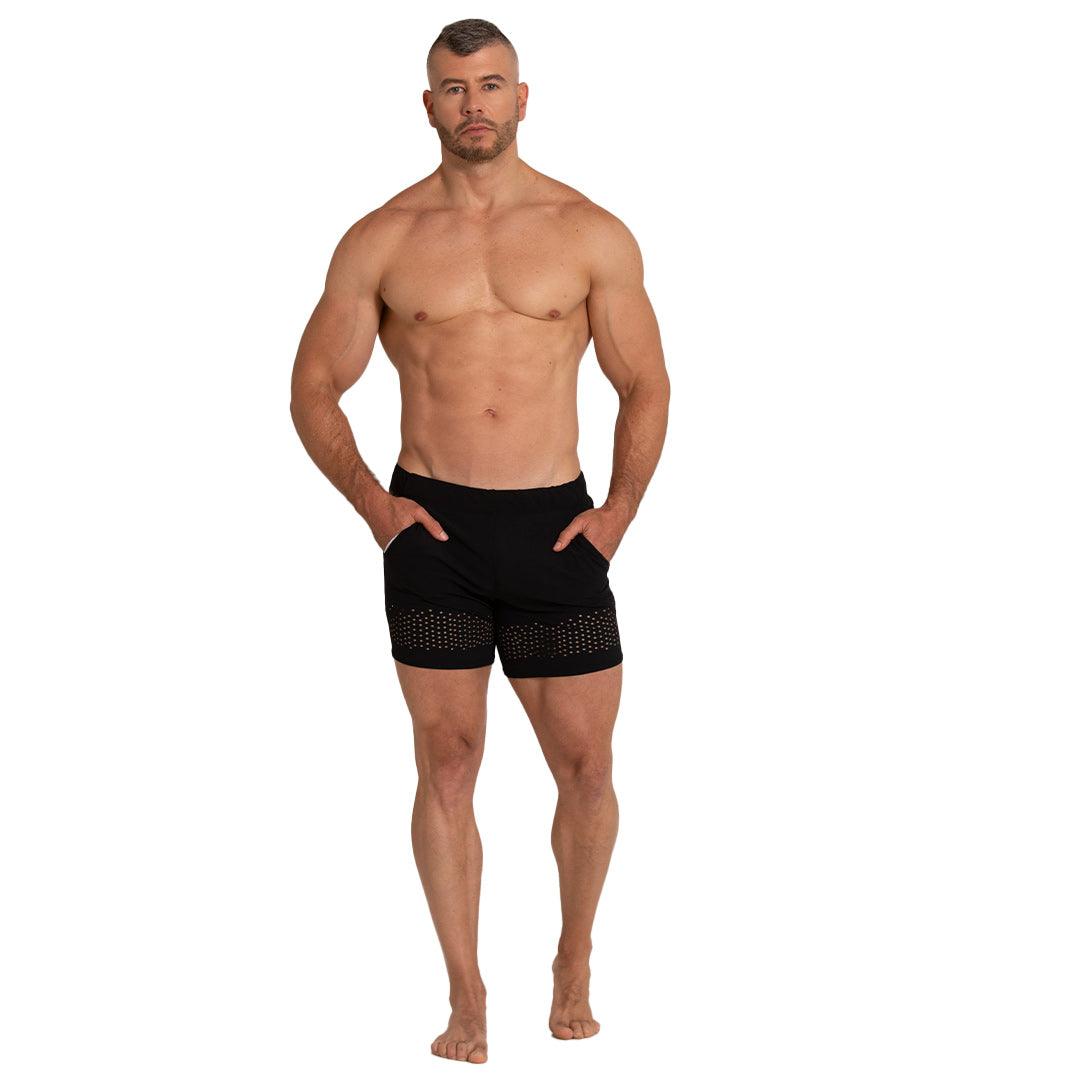 HOLE BLACK BEACHWEAR - Gigo Underwear & MensWear