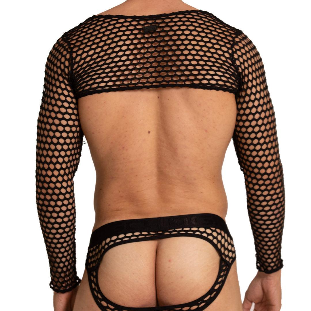 HOLE BLACK HARNESS - Gigo Underwear & MensWear