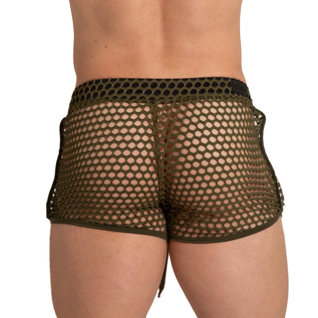 HOLE GREEN HOTSHORT - Gigo Underwear & MensWear