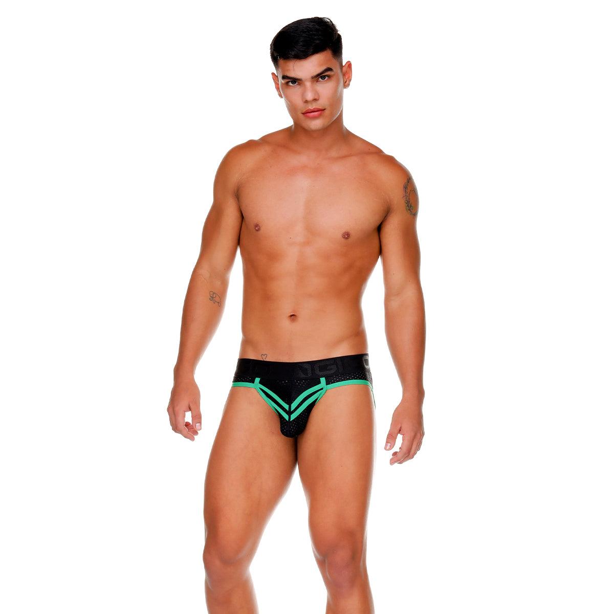 MEDIEVAL GREEN BRIEF JOCKSTRAP - Gigo Underwear & MensWear