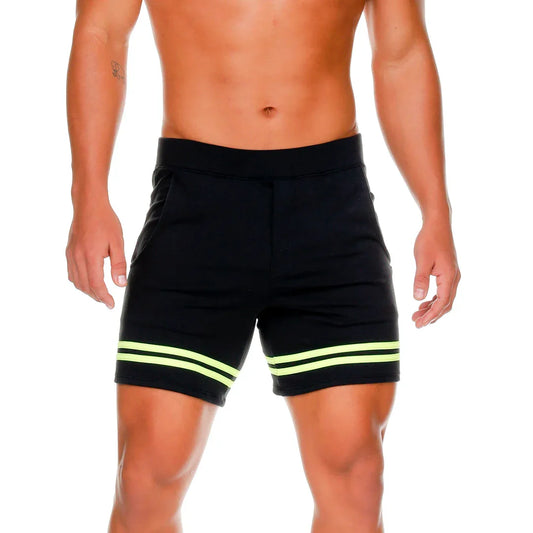 Medieval Yellow Short front view by Gigo Underwear