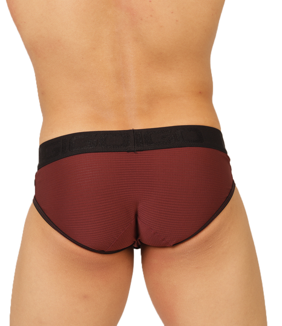 MIX WINE BRIEF - Bold Men's Brief with Contrasting Waistband