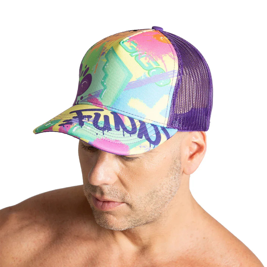 Neon Purple Caps by Gigo Underwear