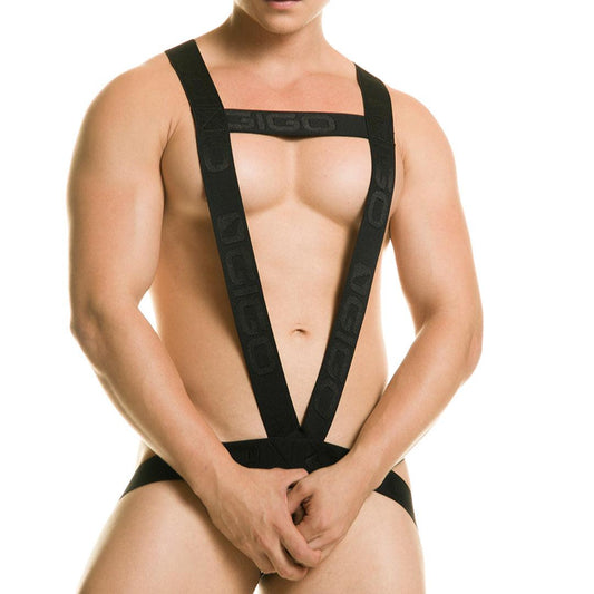 NEW CAUTIOUS BLACK HARNESS - Gigo Underwear & MensWear