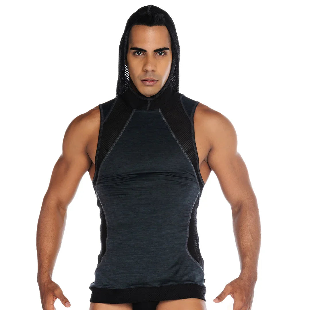 Nirvana Gray Hoody Tshirt by Gigo Underwear