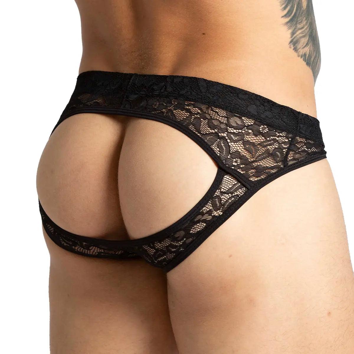 PARADISE BLACK BRIEF JOCK - Gigo Underwear & MensWear