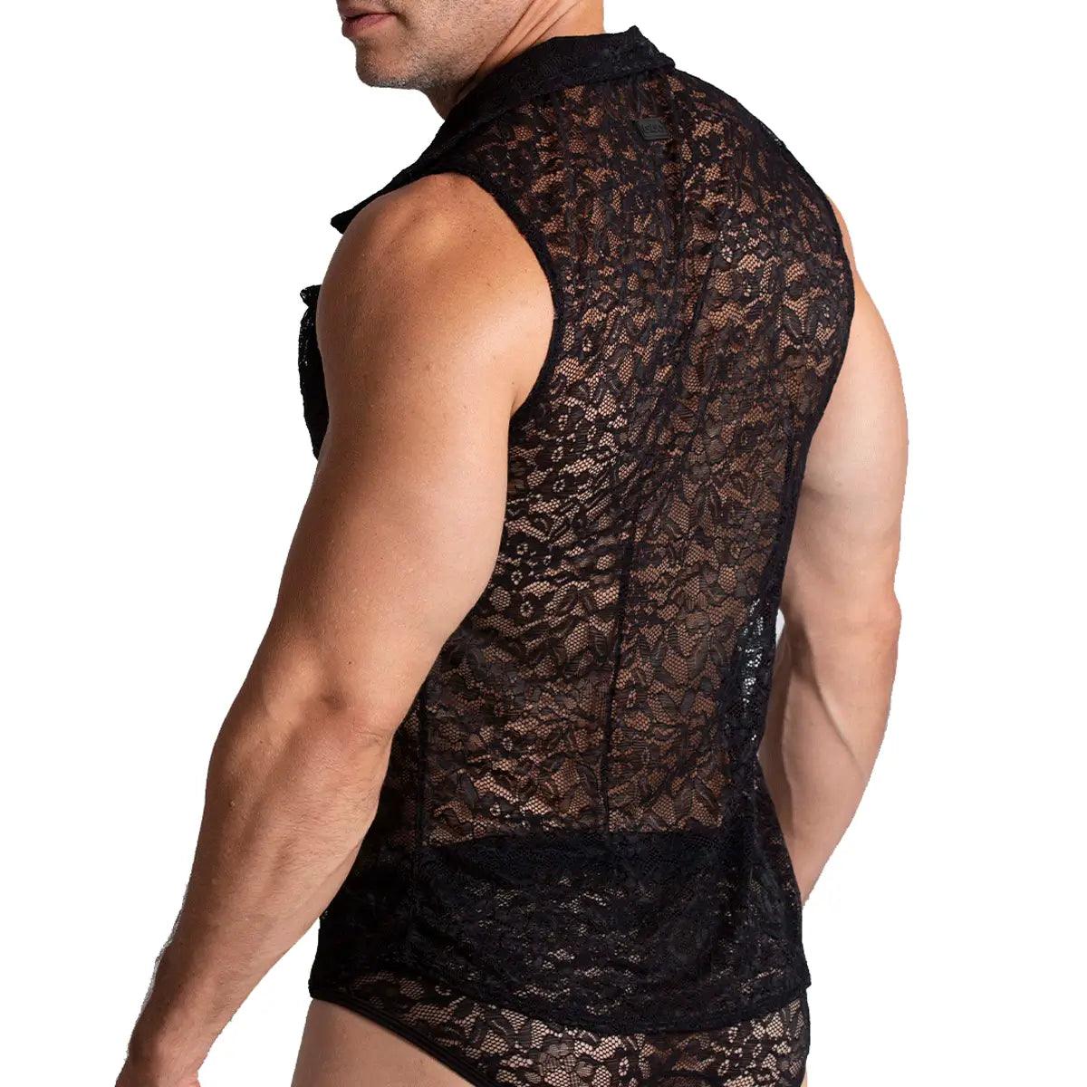 PARADISE BLACK SHIRT - Gigo Underwear & MensWear