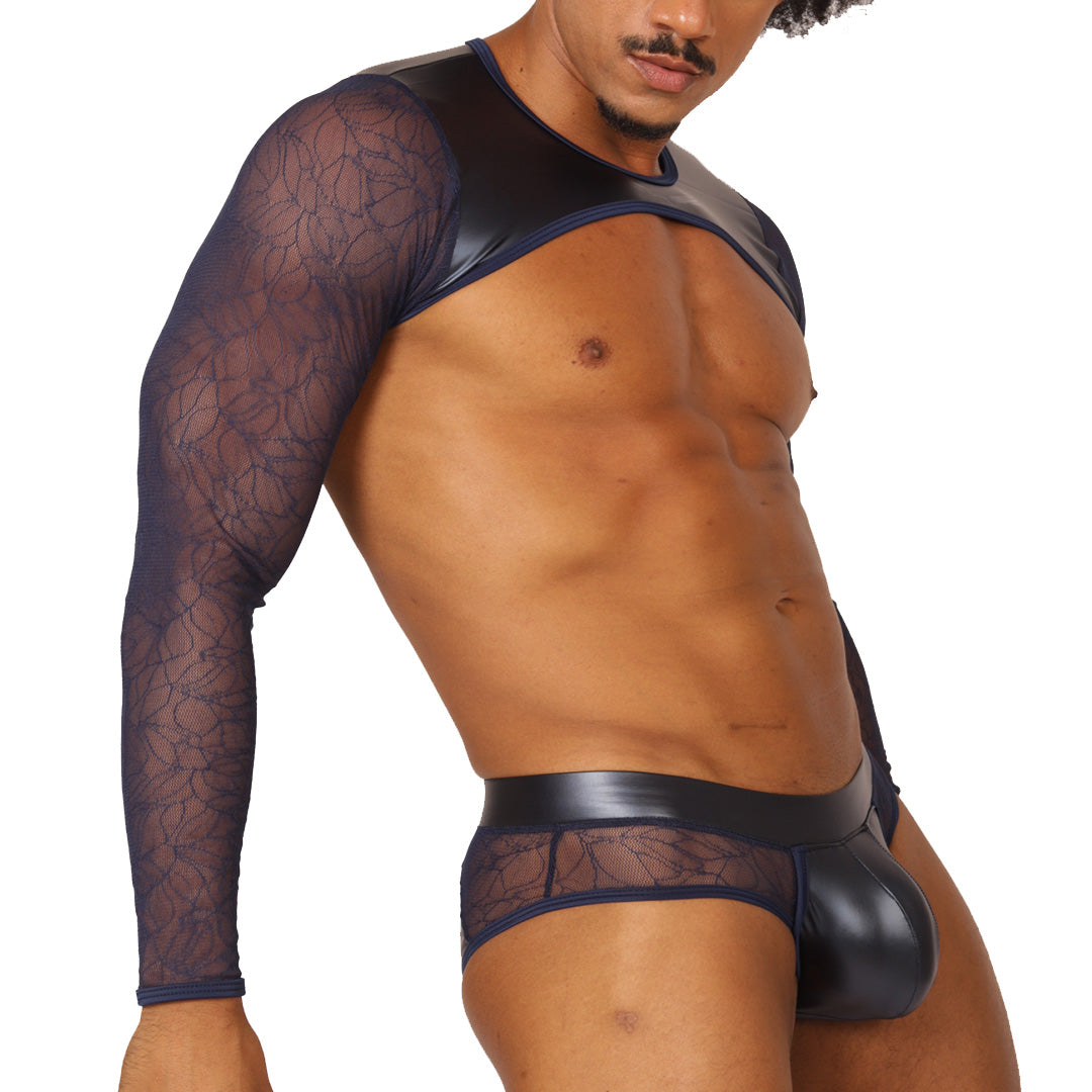 PASSIONE BLUE HARNESS - Gigo Underwear & MensWear