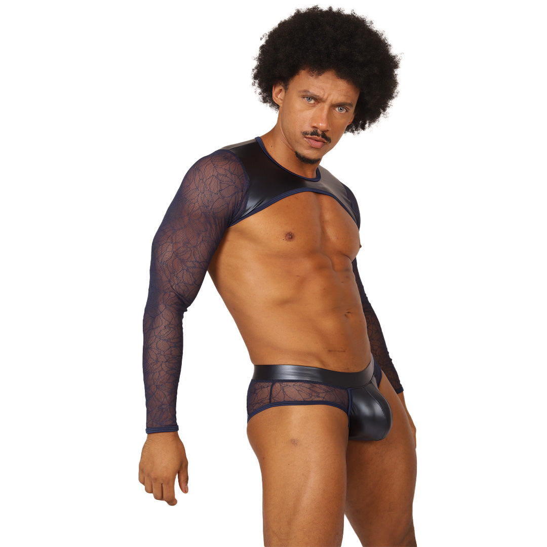 PASSIONE BLUE HARNESS - Gigo Underwear & MensWear