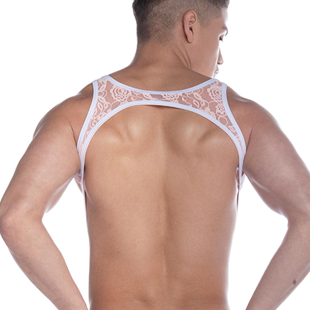 PICOT PINK HARNESS - Gigo Underwear & MensWear