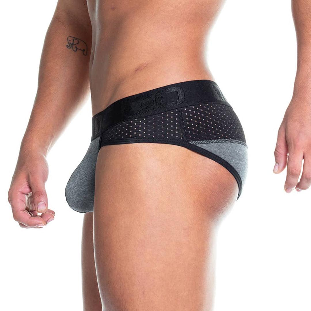 PRUDENCE BLACK BRIEF - Gigo Underwear & MensWear