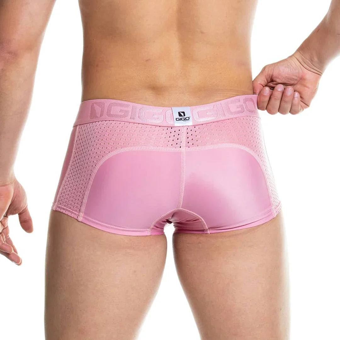 Prudence Nude Trunk back view by Gigo Underwear