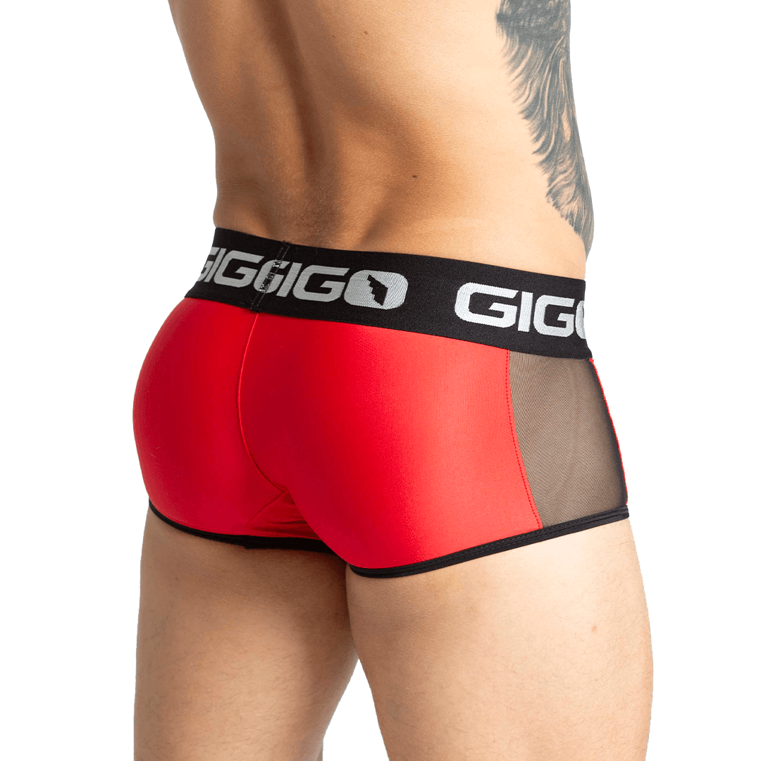 PURITY RED TRUNK - Gigo Underwear & MensWear