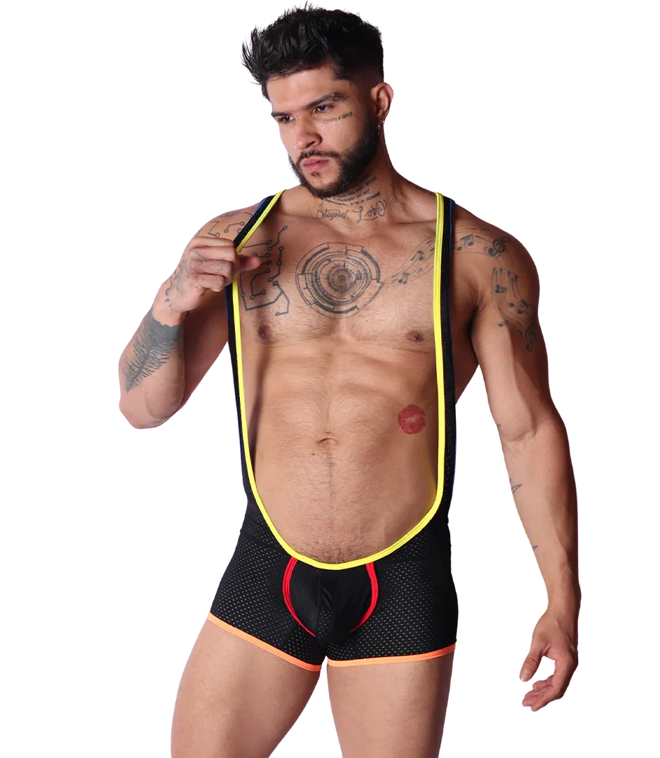 Pride Body on model by Gigo Underwear